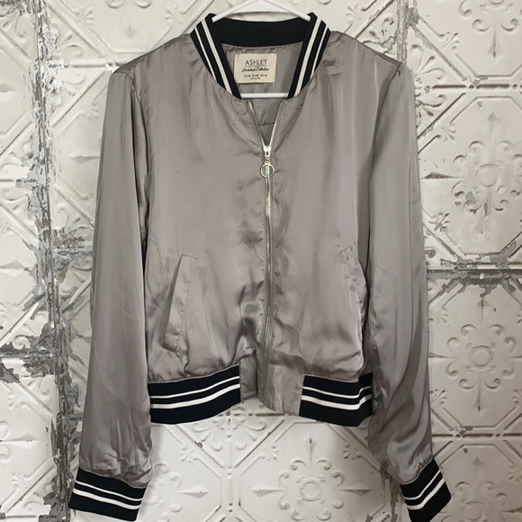 Ashley By 26 International Jackets & Blazers - Silk bomber jacket - NEEDS LOVE